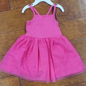 Pink Sleeveless Dress for Girls